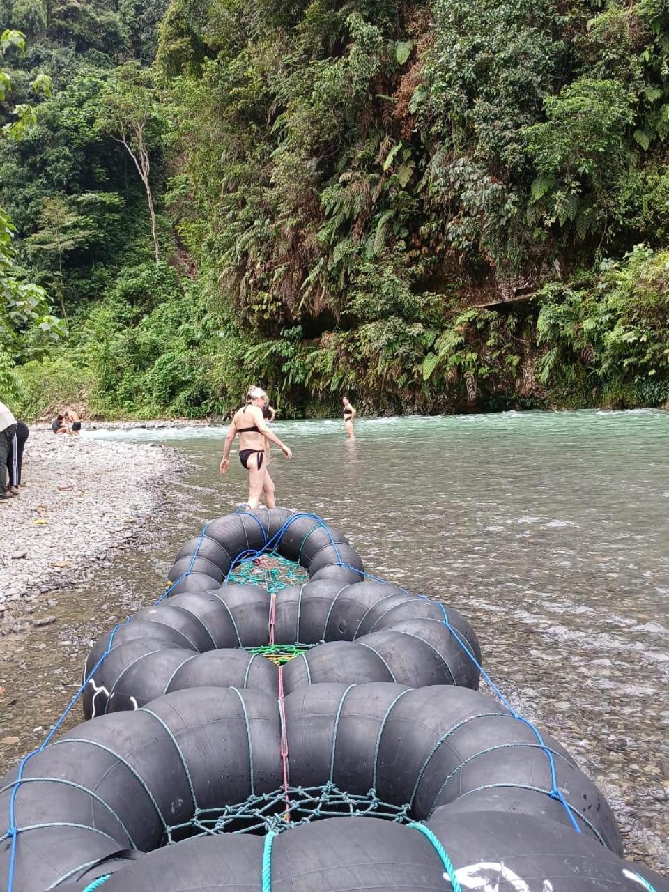 Landak River Guest House Only Trekking With Us Bukit Lawang Eksteriør billede